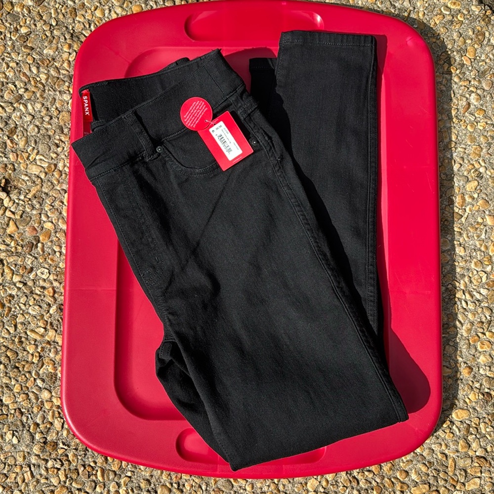 Spanx black leggings skinny jeans new